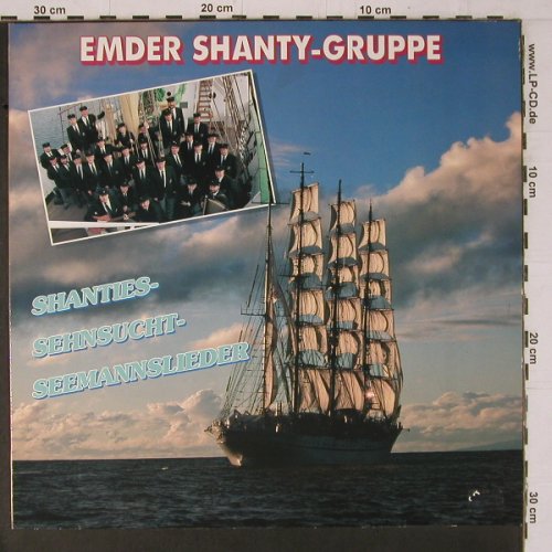 Emder Shantie Gruppe: Shanties - Sehnsucht - Seeman, Koch (122 292), A Typ: LP Best.-Nr.: Y1588 Preis: 7,50 Euro