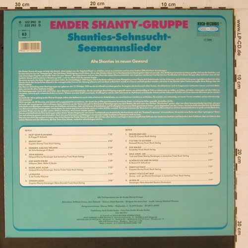 Emder Shantie Gruppe: Shanties - Sehnsucht - Seeman, Koch(122 292), A,  - LP - Y1588 - 7,50 Euro