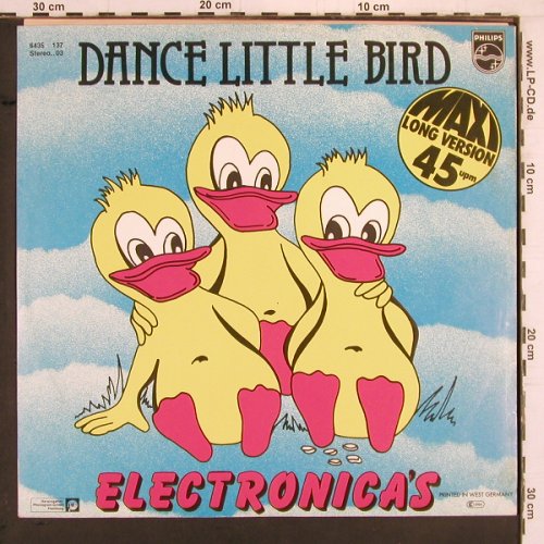 Electronicas: Dance Little Bird+1, Philips (6435 137), D, 1981 Typ: 12" Best.-Nr.: Y2008 Preis: 3,00 Euro