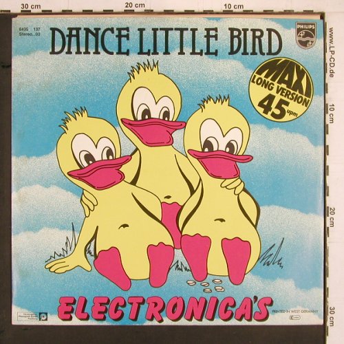 Electronicas: Dance Little Bird+1, Philips (6435 137), D, 1981 Typ: 12" Best.-Nr.: Y2008 Preis: 3,00 Euro