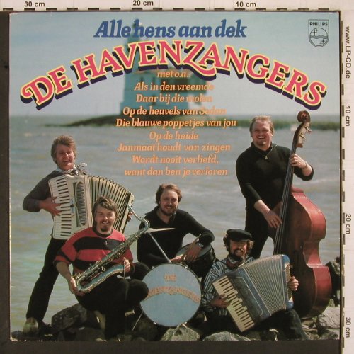 De Havenzangers: Alle hens aan dek, Philips (6423 445), NL, 1981 Typ: LP Best.-Nr.: Y2222 Preis: 6,00 Euro