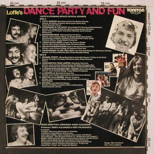Loffe: Dance Party and Fun, Toniton(TON LP 5503), S, 1975 - LP - Y2292 - 6,00 Euro