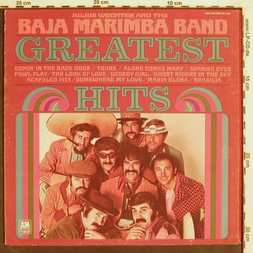 Wechter,Julius & Baja Marimba Band: Greatest, Foc, AM,Promo (SP 4248), US Typ: LP Best.-Nr.: Y2480 Preis: 9,00 Euro