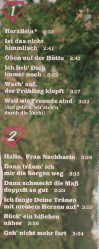 Wildecker Herzbuben: Herzilein, Hansa (210 667), D, 1990 Typ: LP Best.-Nr.: Y2590 Preis: 6,00 Euro