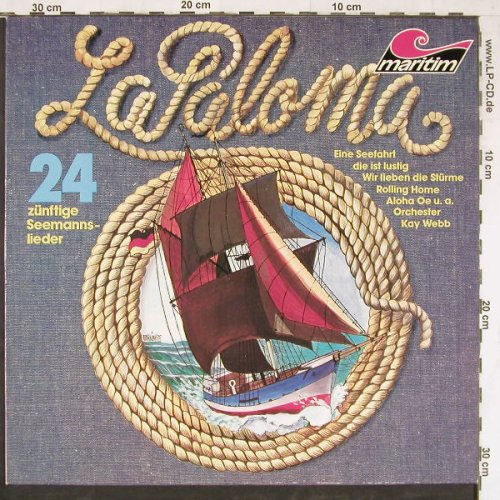 Webb Orchester,Kai: La Paloma, instrum., Maritim (47 536 NU), D Typ: LP Best.-Nr.: Y2611 Preis: 5,00 Euro