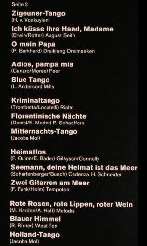 Kirmesmusikanten: Die 28 Beliebtesten Tangos, RCA, DSC-Ed. (28 401-8), D, 1980 Typ: LP Best.-Nr.: Y2685 Preis: 6,00 Euro