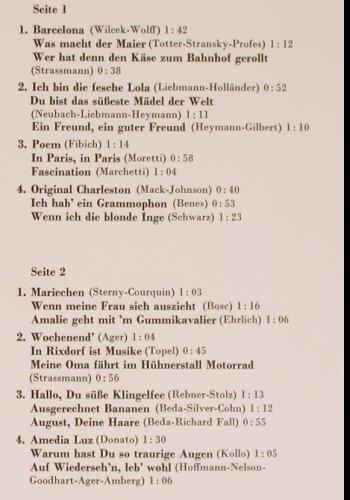 Martin,George & Chor+Orch.: Hochsaison Im Tanzsalon, Foc, Metronome(K 3/26), D, 1970 - 3LP - Y2779 - 7,50 Euro