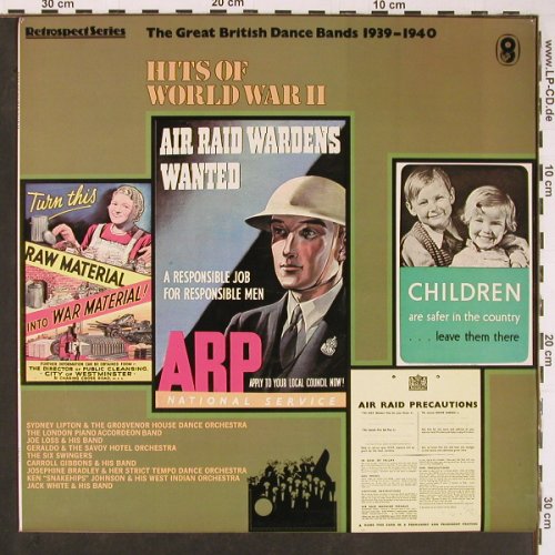 V.A.Great British Dance Bands 39-40: Hits Of World War II, World Records (SH 343), UK Typ: LP Best.-Nr.: Y288 Preis: 9,00 Euro