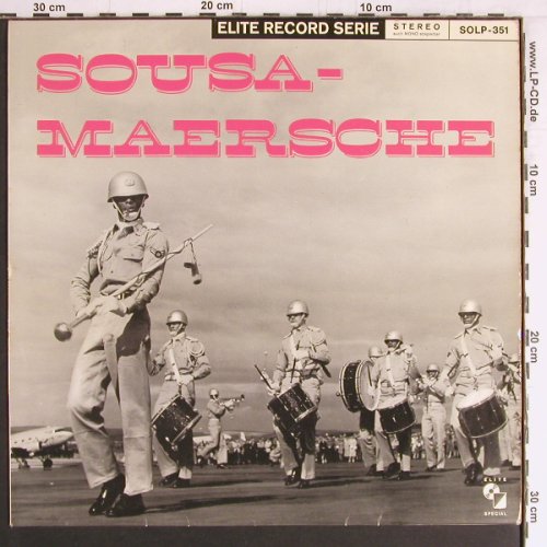American Military Band: Sousa-Maersche,Cpt.Wayne Thompson, Elite (SOLP-351), D Typ: LP Best.-Nr.: Y3017 Preis: 7,50 Euro
