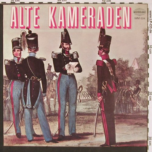 Zech,Max und s.gr. Blasorchester: Alte Kameraden, Weltmelodie(WM 024), D,  - LP - Y305 - 6,00 Euro