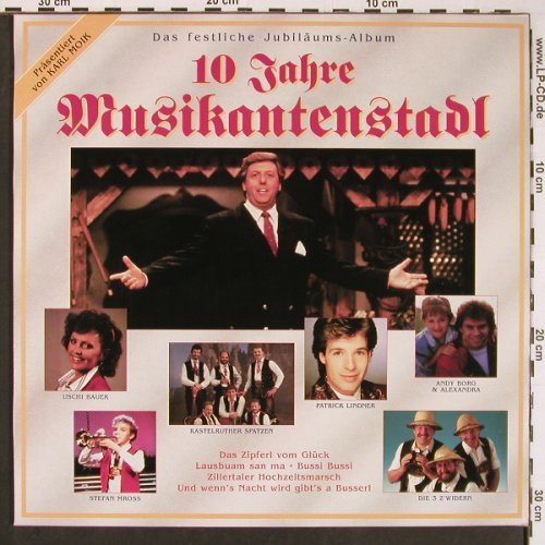 V.A.10 Jahre Musikantenstadl: Das festl.Jubiläums-Album, EastWest(9031-73851-1), D, 1991 - 2LP - Y309 - 7,50 Euro