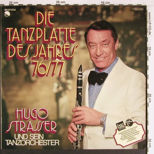 Strasser,Hugo & Tanz-Orch.: Die Tanzplatte des Jahres 76/77, EMI(062-31 825), D, 1976 - LP - Y3106 - 6,00 Euro