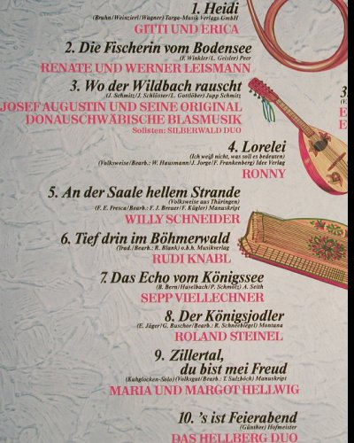 V.A.Goldene Heimatklänge: Gitti und Erica, Heidi...Heino, K-tel (TG 1195), D Typ: LP Best.-Nr.: Y3142 Preis: 6,00 Euro