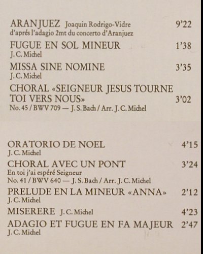 Michel,Jean-Christian: Aranjuez, Riviera(RLP 16 021), D, 1970 - LP - Y3161 - 6,00 Euro