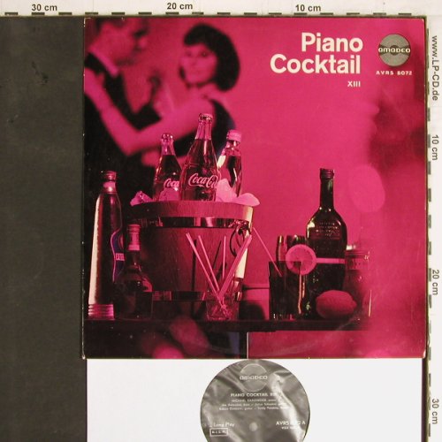 V.A.Piano Cocktail XIII: Michael Danzinger, piano, Amadeo (AVRS 8072), A Typ: 10" Best.-Nr.: Y3197 Preis: 7,50 Euro
