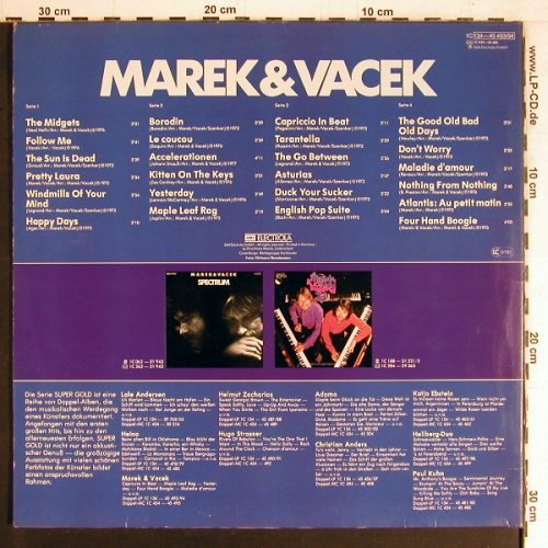 Marek & Vacek: Supergold, HörZu(134-45 493/94), D,  - 2LP - Y3207 - 9,00 Euro