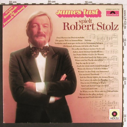 Last,James: spielt Robert Stolz, HörZu/Polydor(2475 712), D, 1977 - LP - Y3212 - 6,00 Euro