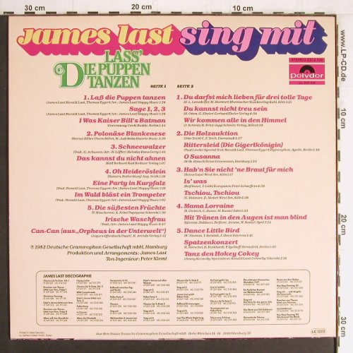 Last,James: sing mit-Laß die Puppen tanzen, Polydor(2372 106), D, 1982 - LP - Y3224 - 6,00 Euro
