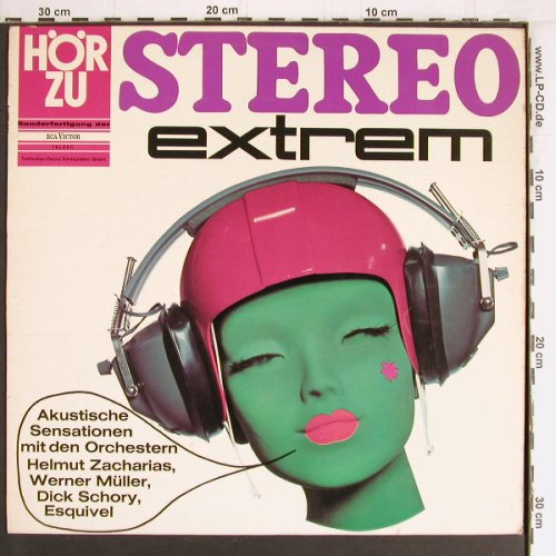 V.A.Stereo Extrem: Akustische Sensationen..., HörZu (SHZT 554), D Typ: LP Best.-Nr.: Y3229 Preis: 7,50 Euro
