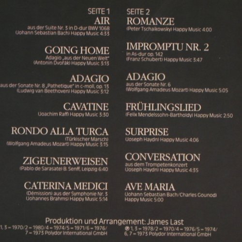 Last,James: Schließ die Augen laß dich Verwöhne, Polydor, DSC(32 927 6), D,  - LP - Y3267 - 6,00 Euro