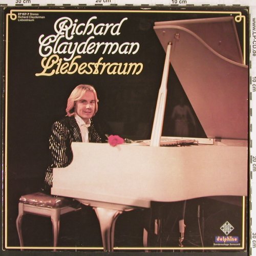Clayderman,Richard: Liebestraum, Sonderauflage, Delphine (27 157-7), D, 1980 Typ: LP Best.-Nr.: Y3272 Preis: 6,00 Euro