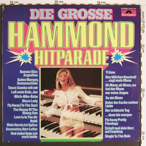 Randel,Mike: Die große Hammond Hitparade, Polydor (2416 131), D, 1978 Typ: LP Best.-Nr.: Y3358 Preis: 6,00 Euro
