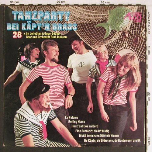 Jackson,Burt & Orchester: Tanzparty bei Käpt'n Brass, Alco/Alpha (A 2010), D Typ: LP Best.-Nr.: Y3504 Preis: 6,00 Euro