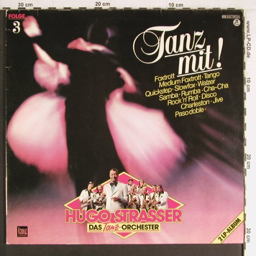 Strasser,Hugo & Tanz-Orch.: Tanz Mit Folge 3, Foc, EMI Columbia(134-46 252/53), D,  - 2LP - Y3576 - 9,00 Euro