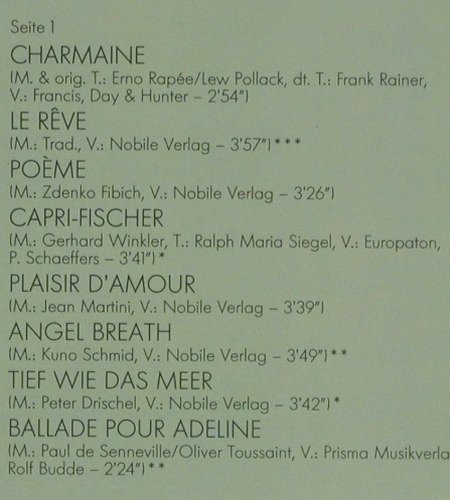 Monet Orchester,Charles: Bist du einsam heut' Nacht, Intercord ,Club-Ed.(27 959-6), D, 1982 - LP - Y3605 - 6,00 Euro