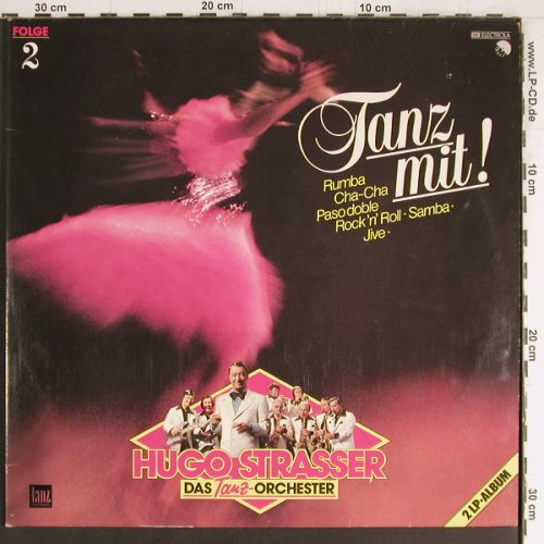 Strasser,Hugo & Tanz-Orch.: Tanz Mit Folge 2, Foc, EMI(134-30 091/92), D,  - 2LP - Y3645 - 9,00 Euro
