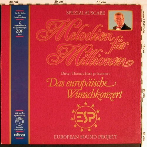 V.A.Melodien für Millionen: Spezialausgabe, Tom Parker, 27 Tr., Ariola (303 632), D, 1989 Typ: 2LP Best.-Nr.: Y3647 Preis: 6,00 Euro
