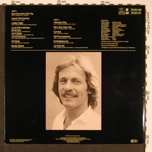 Lienhard Band,Pepe: Live - HörZu Tanz-Party, Ariola(204 991-365), D, 1982 - LP - Y374 - 7,50 Euro