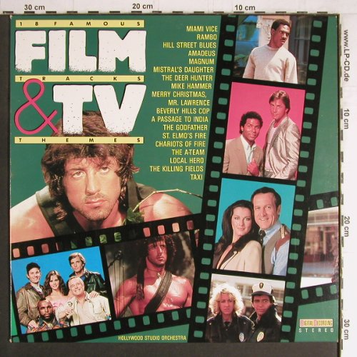 Hollywood Studio Orchestra: 18 Famous Film & TV Themes, Laser (26018), D Typ: LP Best.-Nr.: Y4020 Preis: 6,00 Euro