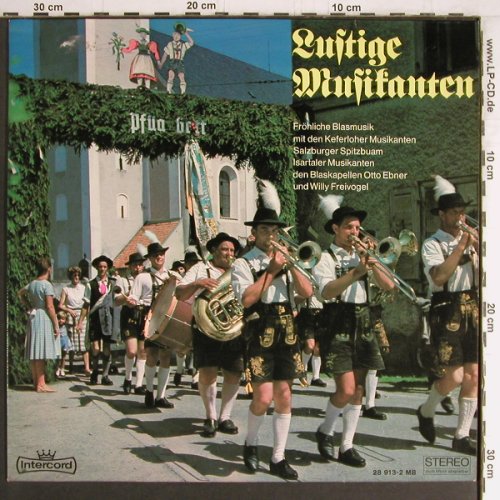 V.A.Lustige Musikanten: Keferloher Musik... Heeresmusikkorp, Intercord (28 913-2 MB), D, 14Tr. Typ: LP Best.-Nr.: Y4027 Preis: 6,00 Euro