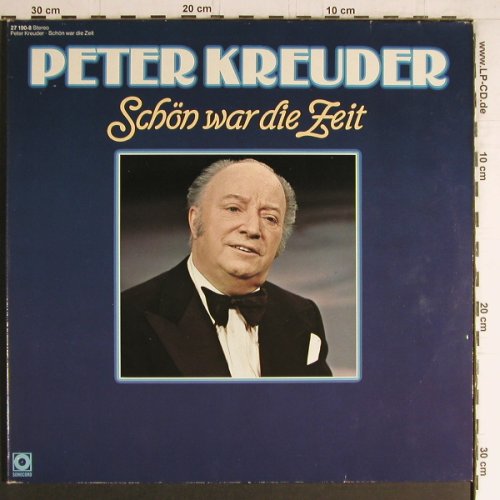 Kreuder,Peter: Schön war die Zeit, Foc (instrum.), Sonocord (27 190-8), D, 1980 Typ: 2LP Best.-Nr.: Y4149 Preis: 9,00 Euro