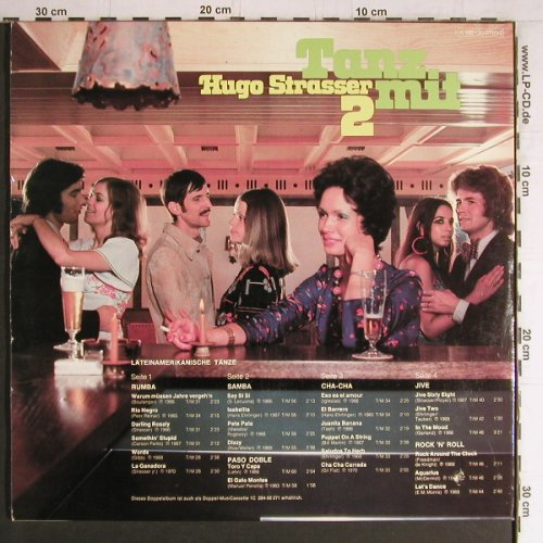 Strasser,Hugo & Tanz-Orch.: Tanz mit 2, Foc, EMI Columbia(C 188-30 091/92), D, co,  - 2LP - Y4246 - 9,00 Euro