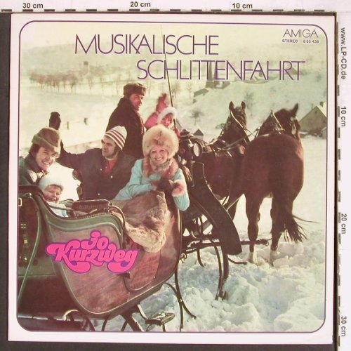 Kurzweg,Jo & Orchester: Musikalische Schlittenfahrt, Amiga (8 55 438), DDR, 1975 Typ: LP Best.-Nr.: Y4344 Preis: 7,50 Euro