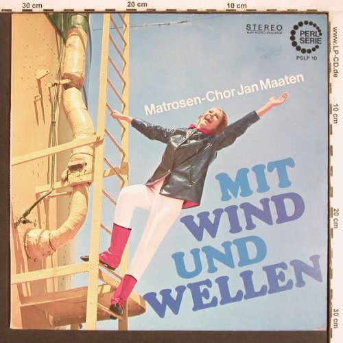 Matrosen-Chor Jan Maaten: Mit Wind und Wellen, Perl(PSLP 10), D, 1967 - LP - Y4378 - 7,50 Euro