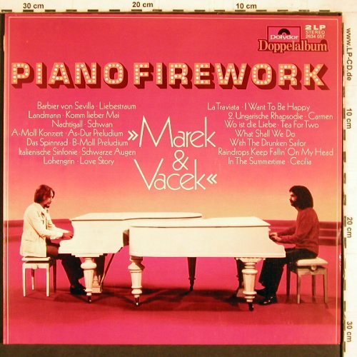 Marek & Vacek: Piano Firework, Foc (1969/1971), Polydor(2634 057), D,  - 2LP - Y4390 - 7,50 Euro