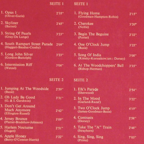 Heath Orchestra,Ted: Swing Is King, Foc, Decca (6.28129 DP), D, 1969 Typ: 2LP Best.-Nr.: Y4394 Preis: 7,50 Euro