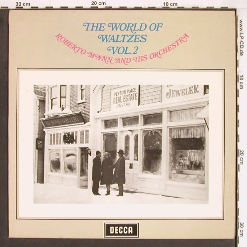Mann,Roberto and his Orchestra: The World of Walzes, Vol.2, Decca Promo-Stol(SPA 180), UK, 1971 - LP - Y4451 - 7,50 Euro