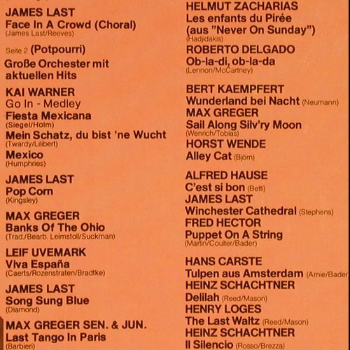 V.A.hifi-stereo-Festival: X4, James Last,Greger, V.A., Foc, Polydor (2630 062), D Typ: 2LP Best.-Nr.: Y4490 Preis: 7,50 Euro