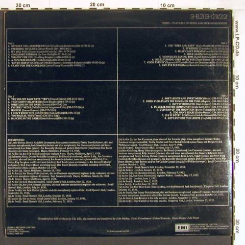 Ambrose and his Orchestra: From t.golden Age of British DanceB, EMI (SHB 211/212), UK Typ: 2LP Best.-Nr.: Y4598 Preis: 9,00 Euro