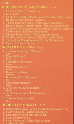 Royal Philharmonic Orchestra: Hooked On Classics, cond.Luis Clark, Telefunken (6.24950 AO), D, 1981 Typ: LP Best.-Nr.: Y4619 Preis: 6,00 Euro