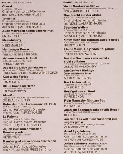 Hause,Alfred & Hafenkonzert-Orch.: 50 Jahre Hamburger Hafenkonzert, Polydor (2664 231), D, sealed! Typ: 2LP Best.-Nr.: Y4647 Preis: 12,50 Euro