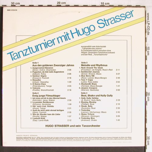 Strasser,Hugo & Tanz-Orch.: Tanzturnier mit, Foc, EMI Columbia(SMC 2123/24), D,  - 2LP - Y4655 - 7,50 Euro