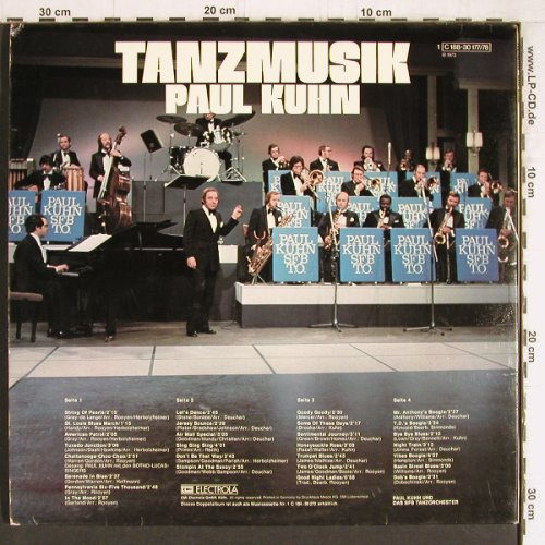 Kuhn,Paul & SFB Tanz-Orchester: Tanzmusik, Foc, EMI Columbia (C 188-30 177/78), D, 1973 Typ: 2LP Best.-Nr.: Y4684 Preis: 7,50 Euro