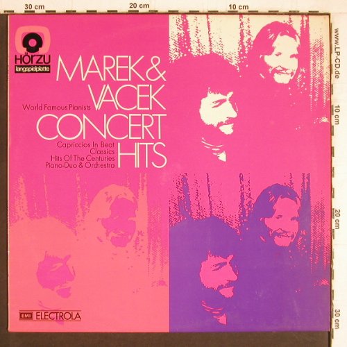 Marek & Vacek: Concert Hits, EMI Electrola/HörZu(SHZE 374), D, 1973 - LP - Y4723 - 7,50 Euro