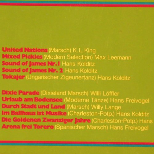 Jugendmusikkorps Avenwedde: Blaue Grenadiere, Berlin'73, Sonopress (A-1210 A/C 3A), D, 1973 Typ: LP Best.-Nr.: Y4770 Preis: 7,50 Euro