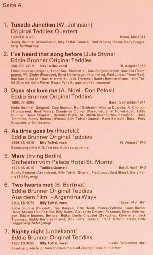 Stauffer's Orig.Teddies,Teddy: Vol.5, Elite Special(SJLP-6330), CH, 1981 - LP - Y4783 - 7,50 Euro